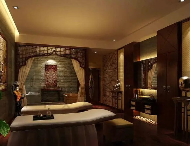 青岛Xinxi养生会馆足疗会馆馆环境展示三